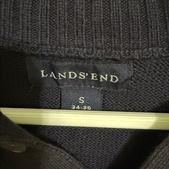 (1798) Land’s End Men’s Button Up Sweater, Size: Small - Picture 6 of 7